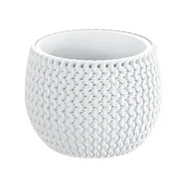 eoshop Pokrov za cvetlični lonec SPLOFY SKLEDA 2v1 plastika mat d18x14cm