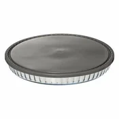 shumee Steklen pekač za pite s pokrovom, 30 cm