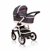 Coto Baby Otroški voziček Aprilia 3v1 – temno siv