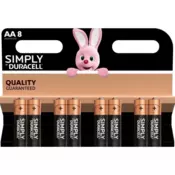 Duracell Simply AA/LR6 B8
