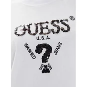 Guess Majica Aurelie V4YI06 I3Z14 Bela Boxy Fit