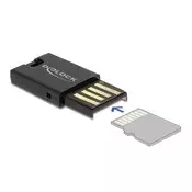 Delock USB 2.0 čitalnik kartic za pomnilniške kartice Micro SD