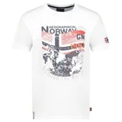 GEOGRAPHICAL NORWAY Majica kratak rukav jacross white db men 402 M