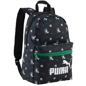 Ranac Phase Super Aoprint Small 1zip 1džep Puma 092430-01 crno-zeleni