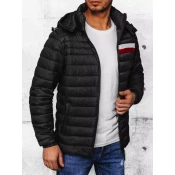 Mens Transitional Black Quilted Dstreet Jacket