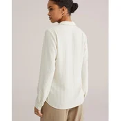 WE Fashion Bluza rjava/bela