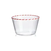 Komplet skledic IVV 450 ml 4-pack prozorna barva
