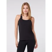 YO-GAYA Športni top Loose Tank Top črna