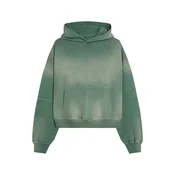 Bershka Majica  bež / zelena