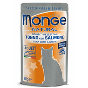 Monge | Natural za odrasle mačke s tunino in lososom