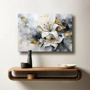Wallxpert Dekorativna slika na kaljenom staklu Camtbl-042, 60 x 90 cm, Šarena