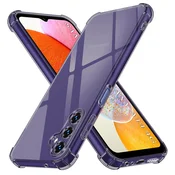TPU gel maskica Techsuit Shockproof za Samsung Galaxy A14 4G / 5G - smoke black