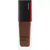 Shiseido Synchro Skin Self-Refreshing Foundation Advanced dolgoobstojen tekoči puder SPF 30 odtenek 560 Obsidian 30 ml