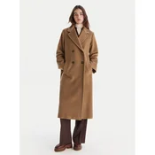 Weekend Max Mara Volneni plašč Zufolo 2525016092 Rjava Regular Fit