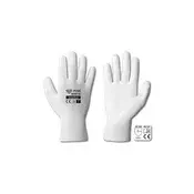 Bradas Zaščitne rokavice 9 poliuretanske PURE WHITE BR-RWPWH9