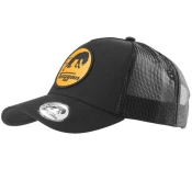 Kapa s logotipom Furygan Trucker Crna
