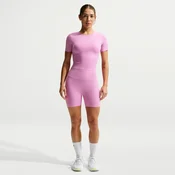 Nike Zenvy Womens High-Waisted 12.5cm (approx.) Biker Shorts - Purple - Nylon/Elastane