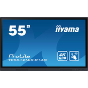 iiyama ProLite TE5512MIS-B1AG 55 Class (54.6 viewable) LED-backlit LCD display - 4K - for digital signage / interactive communication