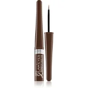 Rimmel London Glam Eyes tekoče črtalo za oči 3,5 ml odtenek 002 Brown Velvet