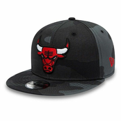 CHICAGO BULLS YOUTH TEAM CAMO 9FIFTY SNAPBACK CAP BLACK