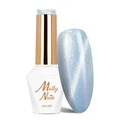 shumee LED/UV gel lak za nohte Blues Cat Eye Pastel št. 184 Molly Nails hema/Di-hema Free 8g