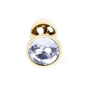 Gardj Europe Plug-Jewellery Gold PLUG – prozoren