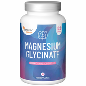 Essentials Magnezijev glicinat 750, visok odmerek - vegansko, 120 kapsul