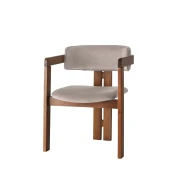Hanah Home Trpezarijska stolica 58x76x49cm Orah