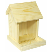 Lesena krmilnica na prostem - pladenj Cidlina 17x18,5x24 cm