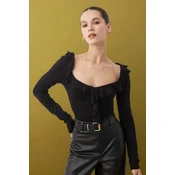 Trendyol Milla Ženska bluza, Crna
