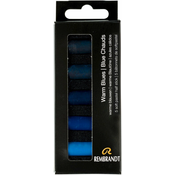 Rembrandt Soft Pastels Warm Blues Set 5 Pieces