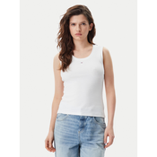 Tommy Jeans Top ESSENTIAL off-bela