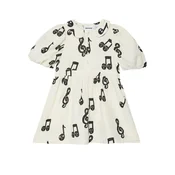 MINI RODINI Vsakodnevna obleka 2525012610 Bela Regular Fit