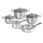Berlinger Haus Set posuda Silver Jewellery Collection BH-6660W, 10 komada, Srebrni