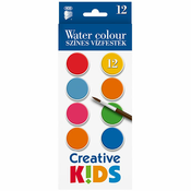 ICO Creative Kids: Akvareli - 12 barv