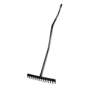 KADAX Ergonomske grablje za listje, 14-zobe, univerzalne, 150 cm