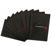 Set od 10 bilježnica Elisa Prototype - A4, 62 lista, asortiman
