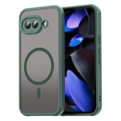 Hibridni ovitek HaloFrost II MagSafe za Google Pixel 9a - green
