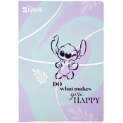 shumee Zvezek Stitch Elegant A5 Elegantni zapiski v modnem vzorcu za