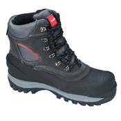 Škornji za sneg semiš/oxford, sivo-rdeči, 39 LAHTI L3080139