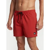 Quiksilver Kopalne hlače Everyday Solid Volley 15 EQYJV04120 Rdeča Regular Fit