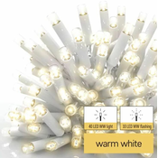EMOS svjetlosni lanac, 50 LED dioda, 3 m, trepcuci, toplo bijeli