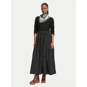 Weekend Max Mara Vsakodnevna obleka Carioca 2625626042 Črna Regular Fit
