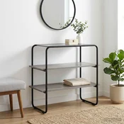 Konzolna stolica Siva Sonoma 80 x 41 x 75 cm Konstruirano drvo