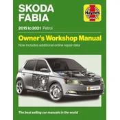 Skoda Fabia 2015 to 2021 Petrol – Owners Workshop Manual – Now includes additional online repair data