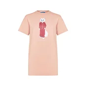 Cat e Lolette Spalna srajca Pajamas Cat roza
