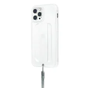 UNIQ Ovitek za iPhone 12 UNIQ, antimikrobni, bel