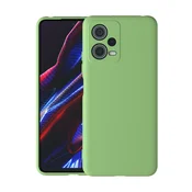 Silikonski ovitek Foluu za Xiaomi Poco X5 5G/Redmi Note 12 5G – zelena