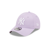 Bombažna bejzbolska kapa New Era vijolična barva, NEW YORK YANKEES