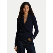 LAUREN RALPH LAUREN Pulover 200P14042002 Mornarsko modra Relaxed Fit